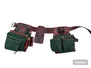 Occidental Leather OxyLights Framer Tool Belt 8018DB 8062 USA Hunter Green